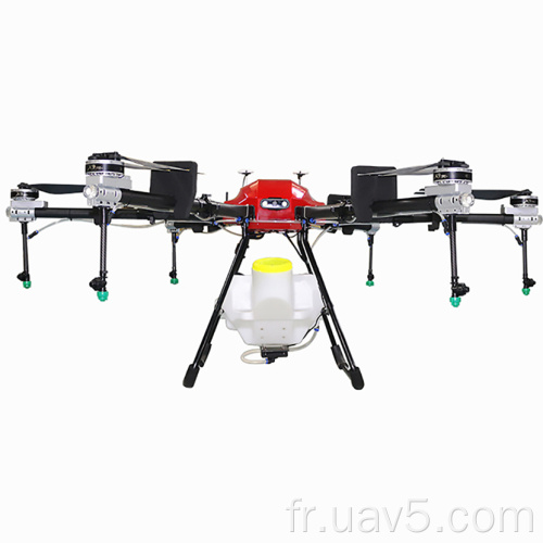 Drone en pulvérisation agricole de 20 litres pour fumigation des pesticides